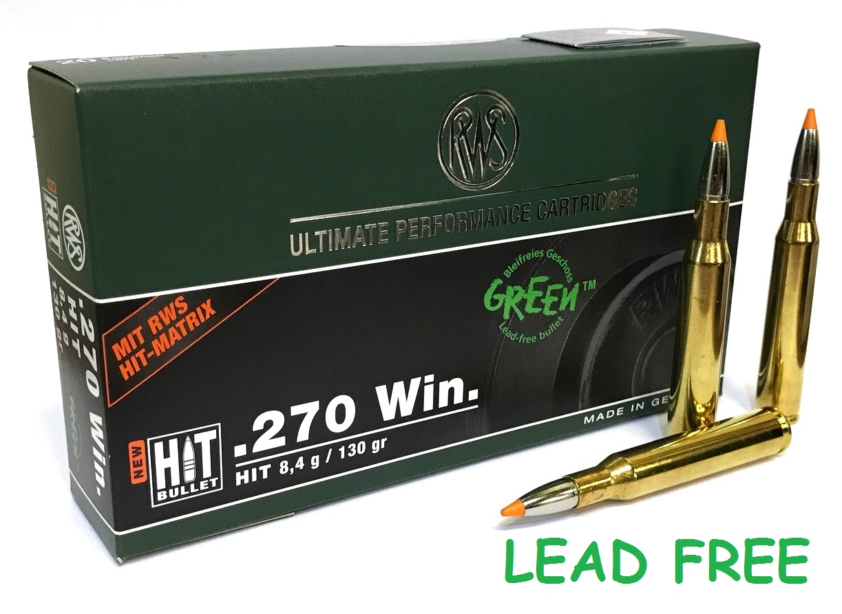 RWS .270 Winchester 130 Grain HIT - 2319210